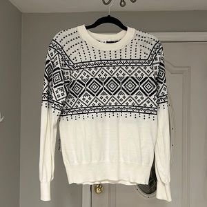 Gap Fair Isle Sweater size Small